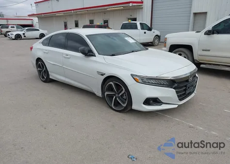 2021 Honda Accord Sport Special Edition из США, поврежденный, VIN 1HGCV1F4XMA108240